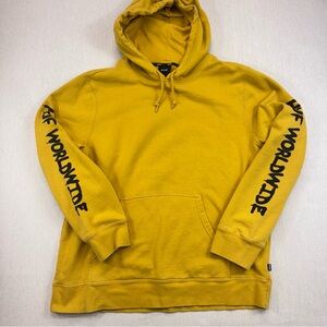 Huf Worldwide Sweatshirt Hooded Pullover Hoodie Riot Sauterne in XL